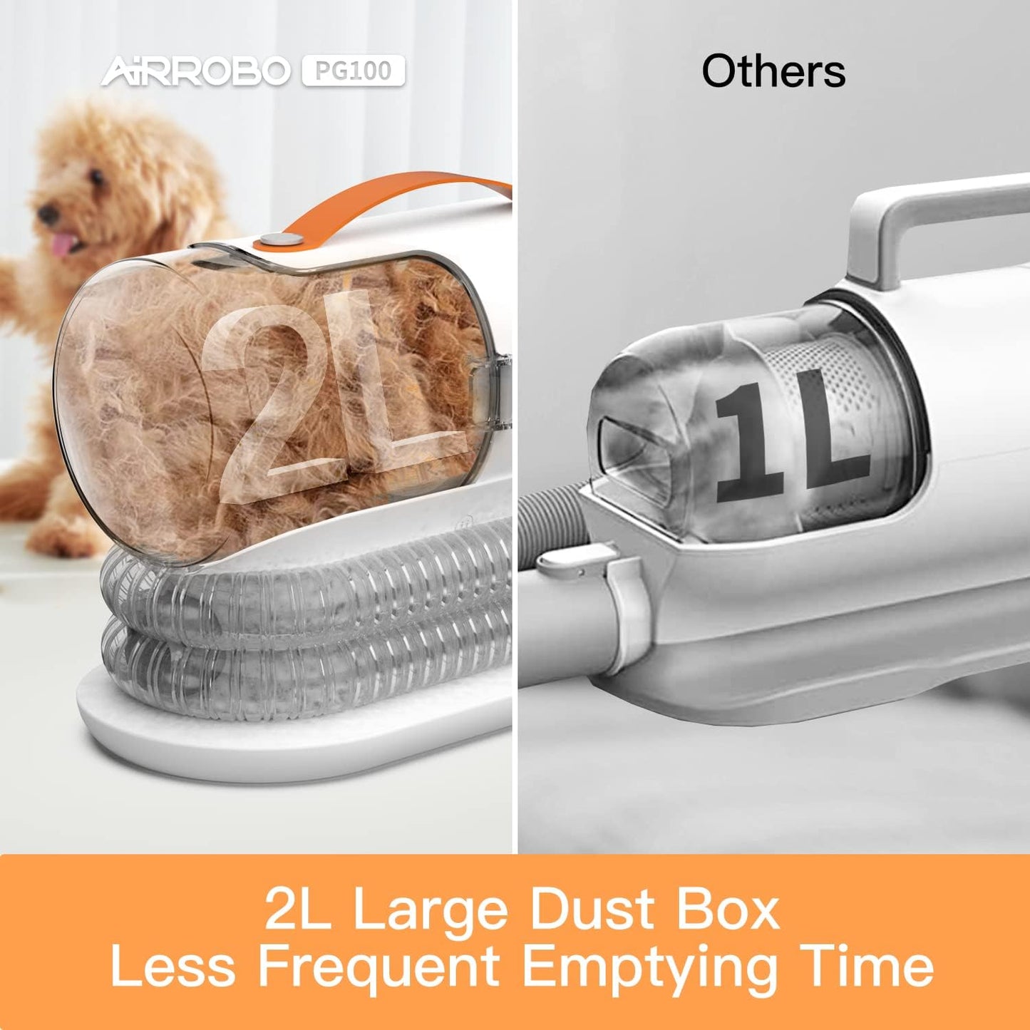 AIRROBO Pet Grooming Vacuum